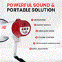 Pyle - PMP42BT , Sound and Recording , Megaphones - Bullhorns , Bluetooth Megaphone - PA Megaphone Speaker with Wired Microphone, Siren Alarm Mode, MP3/USB/SD Readers
